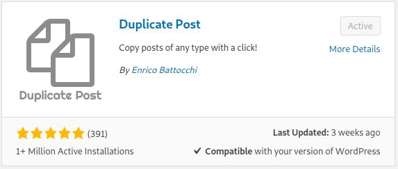 plugin duplicate post