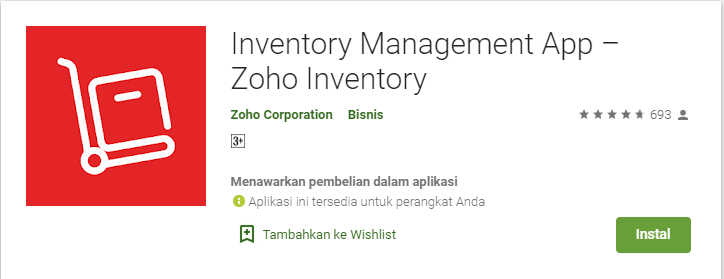inventory management app – zoho inventory
