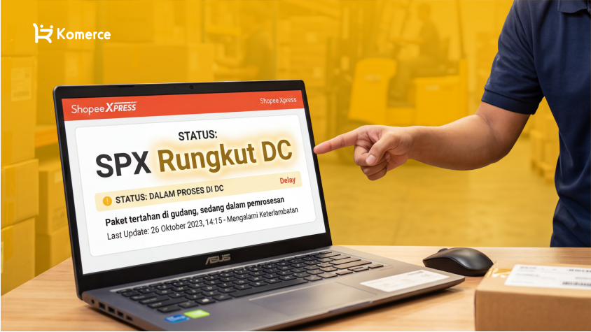 SPX Rungkut DC Artinya Apa? Kenapa Paket Lama di DC?
