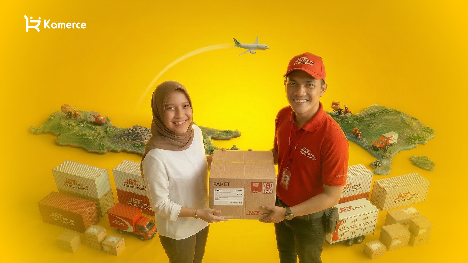 Kirim paket J&T COD luar Jawa ke Sumatera, Bali, dan sekitarnya tanpa takut retur