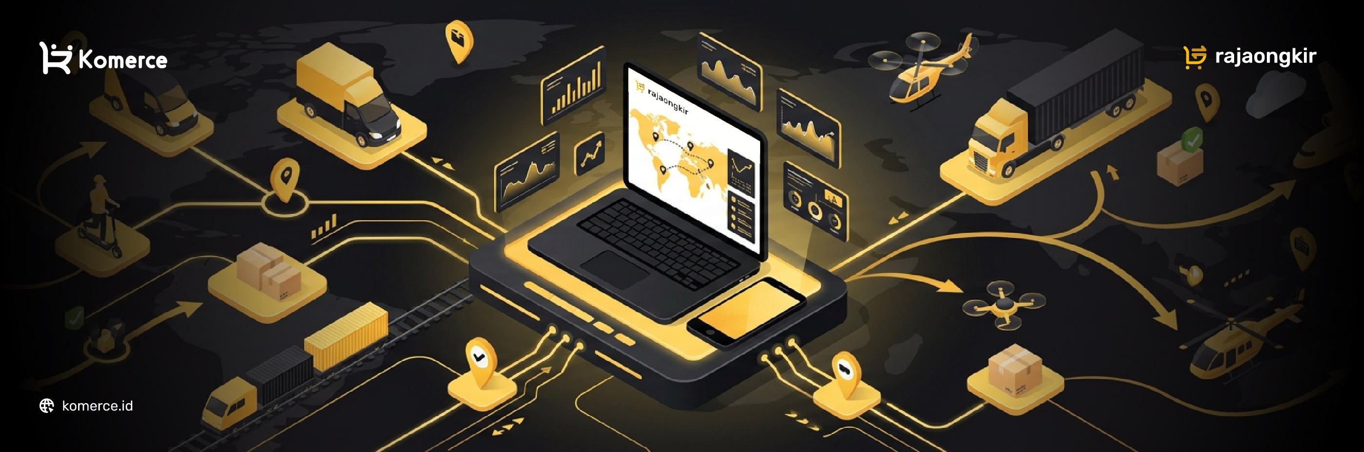 integrasi API cek ongkir multi ekspedisi